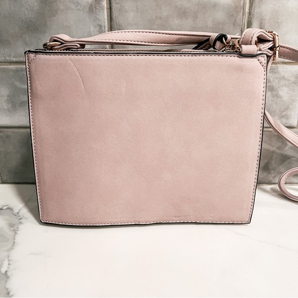 Suede Bag - Rose - Picture 2 of 3